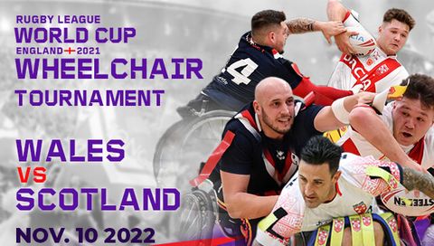 Wheelchair Rugby League World Cup: Wales vs Scotland Wheelchair Rugby League World Cup: Wales vs Scotland