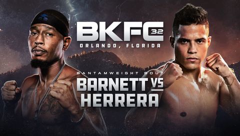 BKFC 32 Orlando: Reginald Barnett Jr. vs Geane Herrera BKFC 32 Orlando: Reginald Barnett Jr. vs Geane Herrera