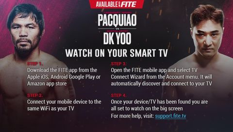 #8: How To Watch Manny Pacquiao vs DK Yoo