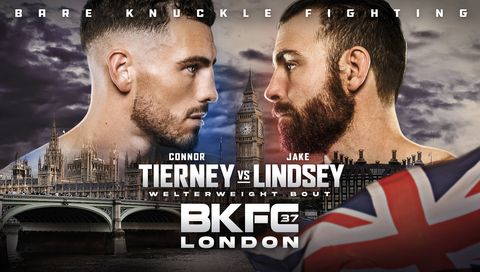 BKFC 37 London: Connor Tierney vs Jake Lindsey BKFC 37 London: Connor Tierney vs Jake Lindsey