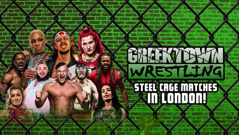 Greektown Wrestling: Steel Cage Matches in London!