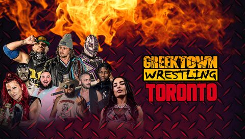 Greektown Wrestling in Toronto with Homicide and Evil Uno Greektown Wrestling in Toronto with Homicide and Evil Uno