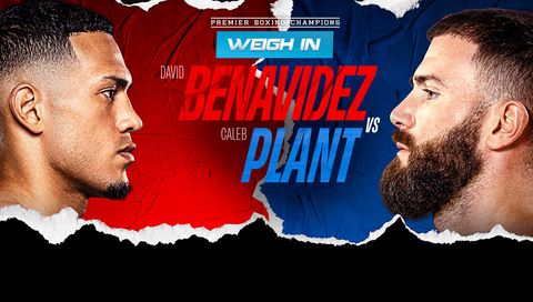 Benavidez vs Plant: Weigh In Benavidez vs Plant: Weigh In