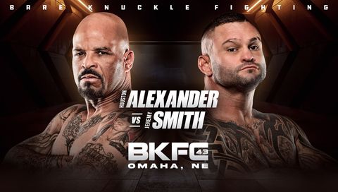 BKFC 43 Omaha: Houston Alexander vs Jeremy Smith BKFC 43 Omaha: Houston Alexander vs Jeremy Smith
