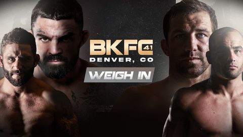 BKFC 41 Denver: Weigh In BKFC 41 Denver: Weigh In
