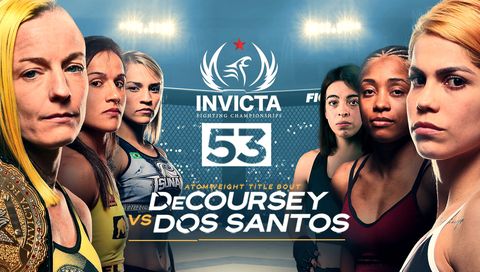 Invicta FC 53: DeCoursey vs Dos Santos Invicta FC 53: DeCoursey vs Dos Santos