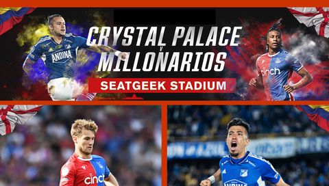 Chicago Nations Cup: Crystal Palace vs Millonarios Chicago Nations Cup: Crystal Palace vs Millonarios