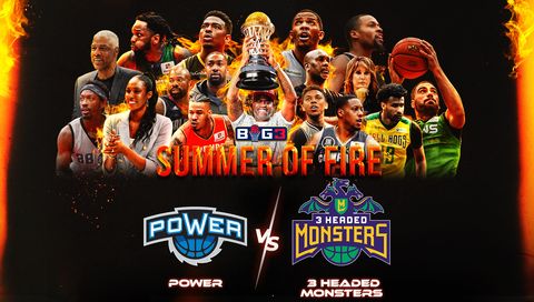 BIG3 Week 1: Power vs 3 Headed Monsters BIG3 Week 1: Power vs 3 Headed Monsters