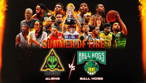 BIG3 Week 1: Aliens vs Ball Hogs BIG3 Week 1: Aliens vs Ball Hogs