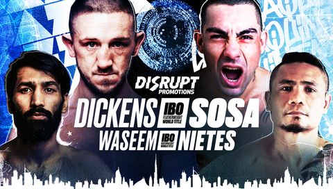 Disrupt Promotions: Jazza Dickens vs Hector Sosa Disrupt Promotions: Jazza Dickens vs Hector Sosa