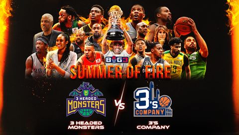 BIG3 Week 3: 3 Headed Monsters vs 3's Company BIG3 Week 3: 3 Headed Monsters vs 3's Company
