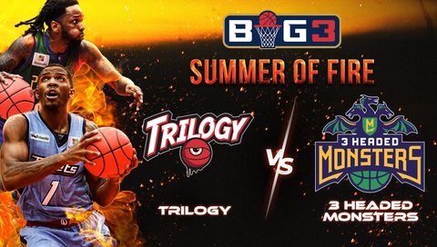 BIG3 Week 4: Trilogy vs 3 Headed Monsters BIG3 Week 4: Trilogy vs 3 Headed Monsters