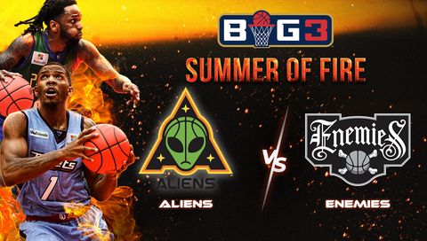 BIG3 Week 4: Aliens vs Enemies BIG3 Week 4: Aliens vs Enemies
