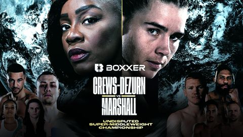 Franchon Crews-Dezurn vs Savannah Marshall Franchon Crews-Dezurn vs Savannah Marshall