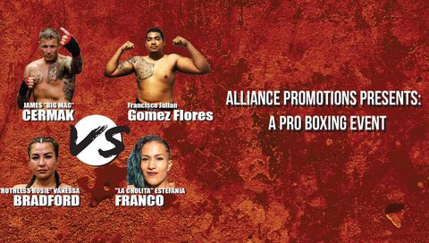 Alliance Boxing: A Pro Boxing Event, July 15th Alliance Boxing: A Pro Boxing Event, July 15th