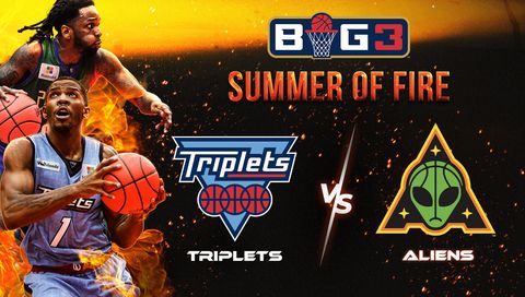 BIG3 Week 5: Triplets vs Aliens BIG3 Week 5: Triplets vs Aliens