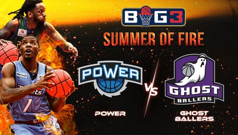 BIG3 Week 5: Power vs Ghost Ballers BIG3 Week 5: Power vs Ghost Ballers