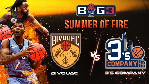 BIG3 Week 5: Bivouac vs 3's Company BIG3 Week 5: Bivouac vs 3's Company