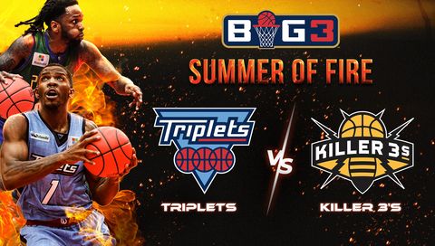 BIG3 Week 6: Triplets vs Killer 3's BIG3 Week 6: Triplets vs Killer 3's