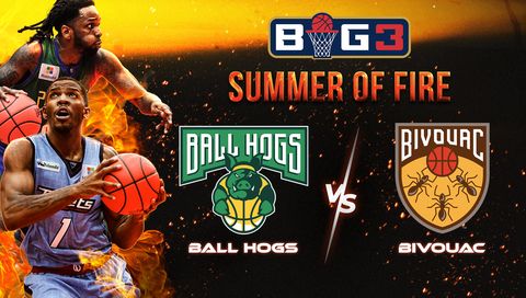 BIG3 Week 6: Ball Hogs vs Bivouac BIG3 Week 6: Ball Hogs vs Bivouac