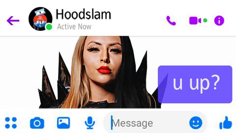 Hoodslam: // u up? Hoodslam: // u up?