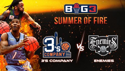BIG3 Week 7: 3's Company vs Enemies BIG3 Week 7: 3's Company vs Enemies