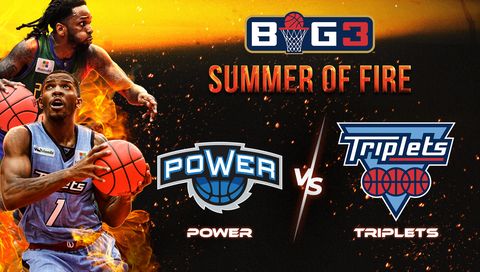 BIG3 Week 8: Power vs Triplets BIG3 Week 8: Power vs Triplets