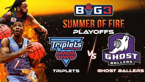 BIG3 Playoffs: Triplets vs Ghost Ballers BIG3 Playoffs: Triplets vs Ghost Ballers