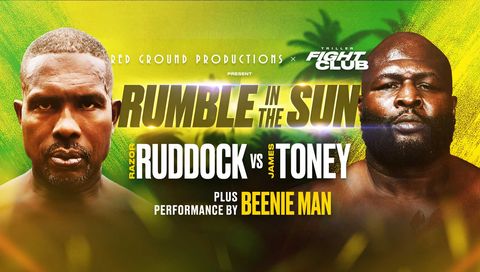 Rumble in The Sun: Razor Ruddock vs James Toney Rumble in The Sun: Razor Ruddock vs James Toney