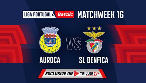 Liga Portugal Betclic 2023/24: Auroca vs SL Benfica Liga Portugal Betclic 2023/24: Auroca vs SL Benfica