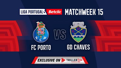 Liga Portugal Betclic 2023/24: FC Porto vs GD Chaves Liga Portugal Betclic 2023/24: FC Porto vs GD Chaves