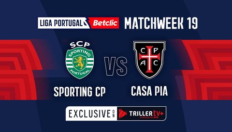 #1: Liga Portugal Betclic 2023/24: Sporting CP vs Casa Pia #1: Liga Portugal Betclic 2023/24: Sporting CP vs Casa Pia