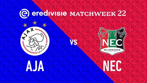 Eredivisie 2023/24: Ajax vs NEC Nijmegen Eredivisie 2023/24: Ajax vs NEC Nijmegen