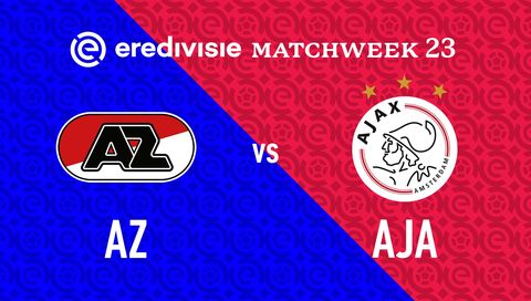 Eredivisie 2023/24: AZ Alkmaar vs Ajax Eredivisie 2023/24: AZ Alkmaar vs Ajax