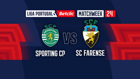 Liga Portugal Betclic 2023/24: Sporting CP vs SC Farense Liga Portugal Betclic 2023/24: Sporting CP vs SC Farense