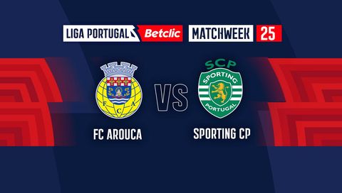 Liga Portugal Betclic 2023/24: FC Arouca vs Sporting CP Liga Portugal Betclic 2023/24: FC Arouca vs Sporting CP