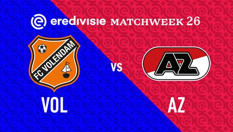 Eredivisie 2023/24: FC Volendam vs AZ Alkmaar Eredivisie 2023/24: FC Volendam vs AZ Alkmaar