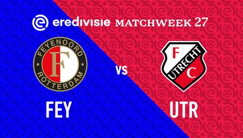 Eredivisie 2023/24: Feyenoord vs FC Utrecht Eredivisie 2023/24: Feyenoord vs FC Utrecht