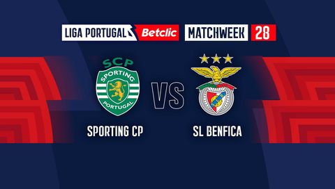 Liga Portugal Betclic 2023/24: Sporting CP vs SL Benfica Liga Portugal Betclic 2023/24: Sporting CP vs SL Benfica