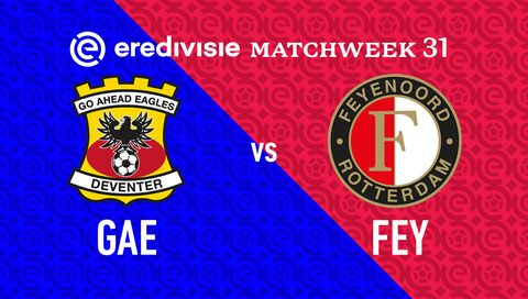 Eredivisie 2023/24: Go Ahead Eagles vs Feyenoord Eredivisie 2023/24: Go Ahead Eagles vs Feyenoord