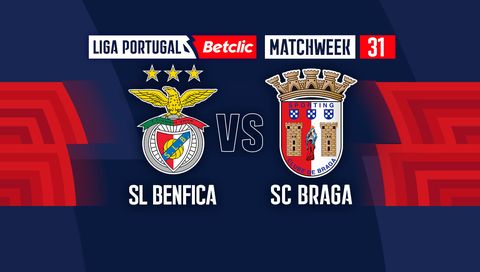 Liga Portugal Betclic 2023/24: SL Benfica vs SC Braga