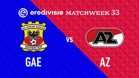 Eredivisie 2023/24: Go Ahead Eagles vs AZ Alkmaar Eredivisie 2023/24: Go Ahead Eagles vs AZ Alkmaar