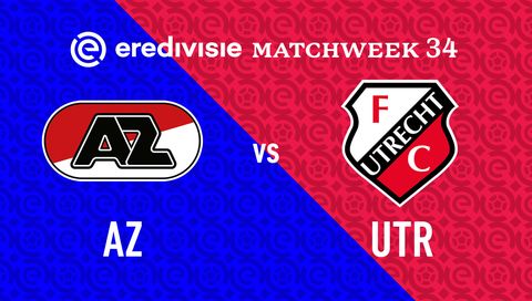 Eredivisie 2023/24: AZ Alkmaar vs FC Utrecht Eredivisie 2023/24: AZ Alkmaar vs FC Utrecht