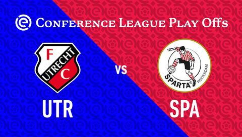 Eredivisie 2023/24 UEFA Conference League Play-offs: FC Utrecht vs Sparta Rotterdam Eredivisie 2023/24 UEFA Conference League Play-offs: FC Utrecht vs Sparta Rotterdam