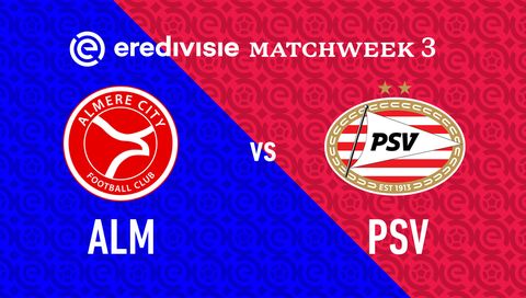 Eredivisie 2024/25: Almere City FC vs PSV Eindhoven Eredivisie 2024/25: Almere City FC vs PSV Eindhoven