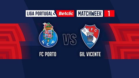 Liga Portugal Betclic 2024/25: FC Porto vs Gil Vicente Liga Portugal Betclic 2024/25: FC Porto vs Gil Vicente