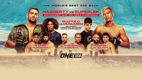 ONE 168: Haggerty vs Superlek ONE 168: Haggerty vs Superlek