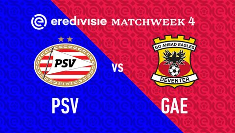 Eredivisie 2024/25: PSV Eindhoven vs Go Ahead Eagles Eredivisie 2024/25: PSV Eindhoven vs Go Ahead Eagles