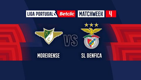 #10: Liga Portugal Betclic 2024/25: Moreirense vs SL Benfica