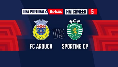 #8: Liga Portugal Betclic 2024/25: FC Arouca vs Sporting CP #8: Liga Portugal Betclic 2024/25: FC Arouca vs Sporting CP
